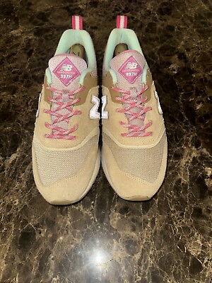 #ad New Balance 997H women’s Sand Beige Reflective Mesh Comfort Sneakers Trainers $49.99