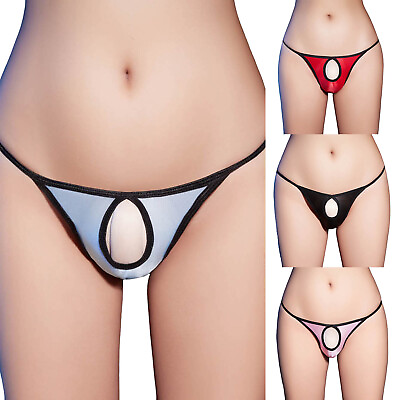 #ad Mens Fashionable Casual Underwear Protruding Thong Comfortable Breathable $12.71