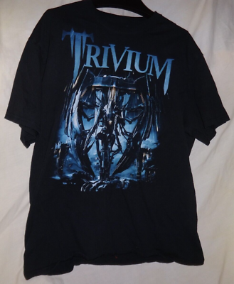 #ad TRIVIUM Vengenace Falls 2014 Concert Tour Band Shirt Sz XL Double Sided Original $34.95