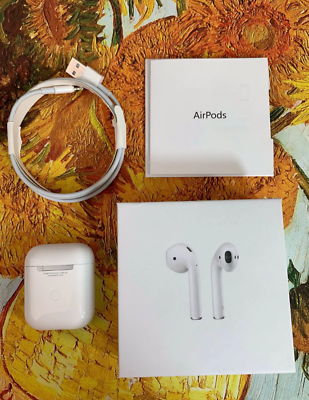 #ad Original Apple AirPods 2nd Generation With Earphone Earbuds amp; Wireless Charging $38.39