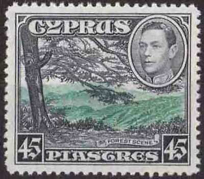 #ad Cyprus 1938 51 SG # 161 Mint $30.00
