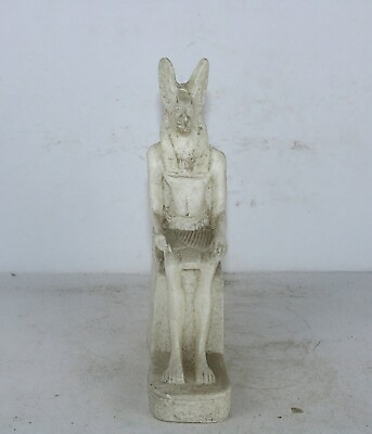 #ad Rare Ancient Egyptian Antique Anubis Statue God of Mummification Egyptian Myths $110.00