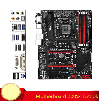 #ad FOR ASRock Fatal1ty H87 Performance Player i7 i5 i3 DDR3 Motherboard Test ok $176.10