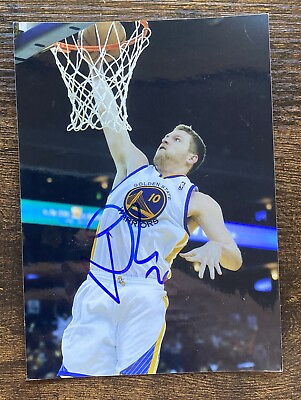 #ad David Lee 5x7 Basketball Photo Autographed Signed Golden State Warriors $14.99