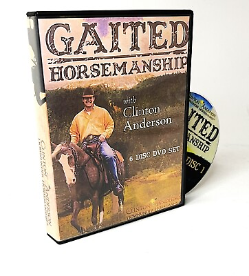 #ad Gaited Horsemanship With Clinton Anderson 6 Disc DVD Set Over 11 Hours Videos $79.00