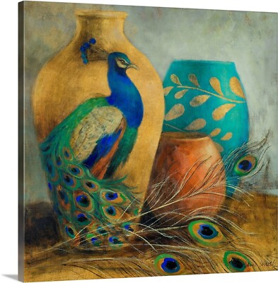 #ad Peacock Vessels I Canvas Wall Art Print Home Decor $49.99