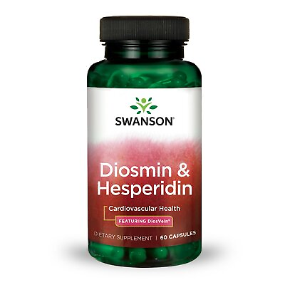 #ad Swanson Diosmin amp; Hesperidin Dietary Supplement Features Diosvein Capsule 60ct $18.56