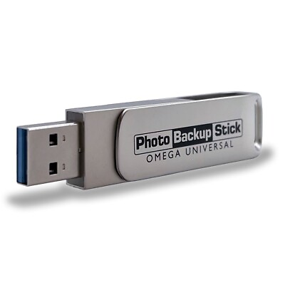 #ad Photo Backup Stick Omega Picture Back Up for iPhone Android Computer 64GB $59.95