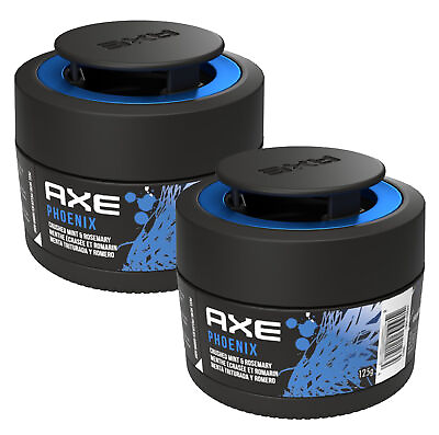 #ad AXE Phoenix Car Air Freshener Gel Can Odor Eliminator for Strong Odor 2 Packs $11.14