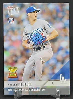 #ad 2018 TOPPS NOW #RC10 WALKER BUEHLER RC DODGERS ALL STAR ROOKIE CUP Print Run 733 $1.99