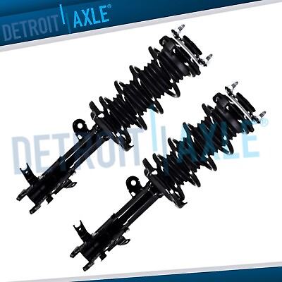 #ad Front Left Right Struts with Coil Spring Assembly for 2013 2014 2015 Acura ILX $192.30