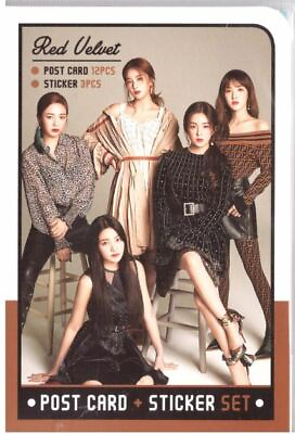 #ad Red Velvet Post Card 12 pcs Sticker 3 pcs Set 01 KPOP $19.90