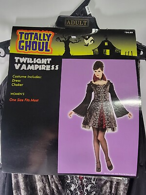#ad Totally Ghoul Twilight Vampiress Women#x27;s Hallowee Costume One Size Fits Most $30.00
