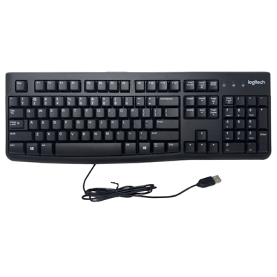 #ad Logitech K120 Full size Wired Membrane Keyboard for PC with Spill Resistan... $13.99