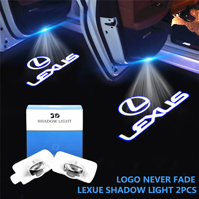 #ad 2P Lexus SHADOW Light Logo for Lexus ES IS GX RX GS LS LX RC UX $25.99