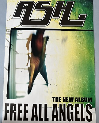 #ad Ash Free All Angels Official Original Promo Poster 70cm x 50cm Rare GBP 9.99