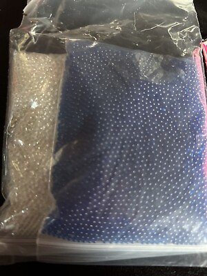 #ad Water Beads 10000 Blue 10000 Clear $10.00