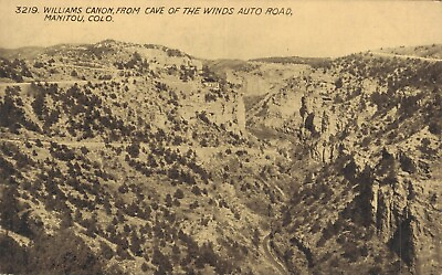#ad USA Williams Canyon Cave Of The Winds Auto Road Manitou Colorado 07.18 $5.99