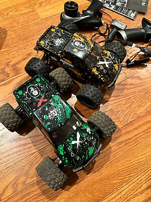 #ad TWO CARS HAIBOXING 1:18 Scale All Terrain RC Car 18859 bundle of 2 used cars $58.00