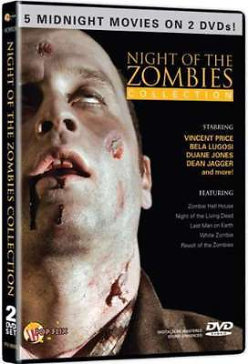 #ad Night of the Zombies: 5 Film Classic Horror Collection DVD HOURS OF HORROR NEUVO $2.99