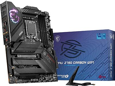 #ad MSI MPG Z790 Carbon WiFi Gaming Motherboard 12th 13th Intel See Description $174.95