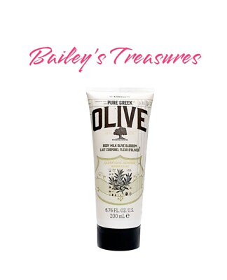 #ad Korres Pure Greek Olive Body Milk Olive Blossom 6.76 oz Sealed FREE SHIP $22.95