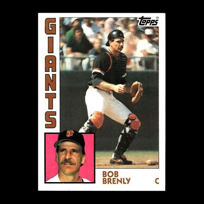 #ad Bob Brenly 1984 Topps San Francisco Giants #378 R320E 5 $1.79