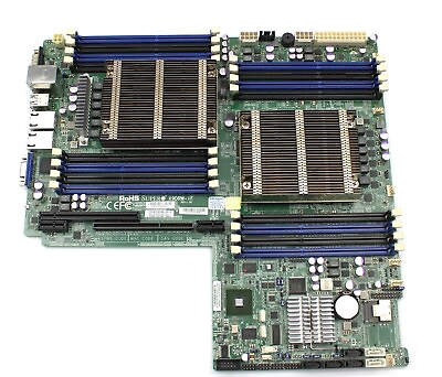 #ad Supermicro X9DRW IF Dual Socket LGA2011 DDR3 Motherboard2 E5 2637V2 $59.99