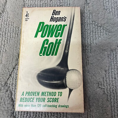 #ad Power Golf Sports Paperback Book Ben Hogan#x27;s from Pocket Books 1953 $14.99