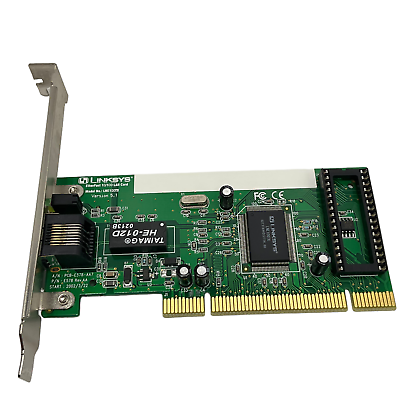 Linksys 10 100 Fast Ethernet PCI Network Interface Card LNE100TX v5.1 $12.98