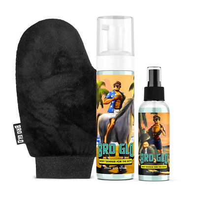 #ad Self Tanner for the Boys Starter Bundle Easy Sunless Tan for Your Face amp; Bod $87.99