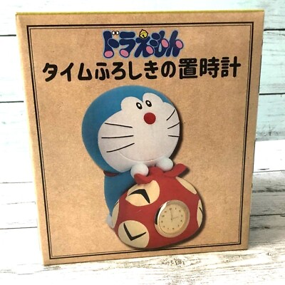 #ad Doraemon Time Furoshiki Clock Future Department Store Limited Edition New $90.00