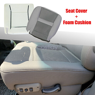 #ad For 06 10 Dodge Ram 2500 3500 Driver Side Seat Bottom Foam Cushion Seat Cover $54.29