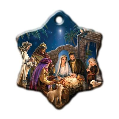 #ad The Nativity Pro Life Ornament Pack of 10 $45.00