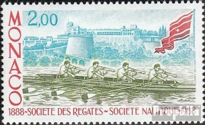 #ad Monaco 1867 mint MNH 1988 100 years nautical Society $1.08