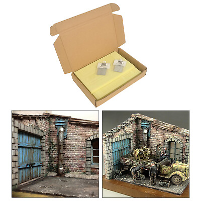 #ad DIY Ruins House 1:35 Scale Table Scenery Dioramas $21.31