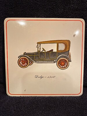 #ad Vintage Metal Hot Pad by PRO TEX Made in the USA Dodge 1916 $8.95