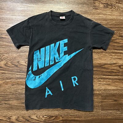 #ad Vintage Nike 80s Gray Label USA Single Stitch T Shirt Nike Air Tagged Small $29.99