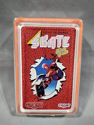 #ad RARE 1988 Cromy Skate Skateboard Argentina Cards Deck Reissue Tony Hawk Rookie E $100.00