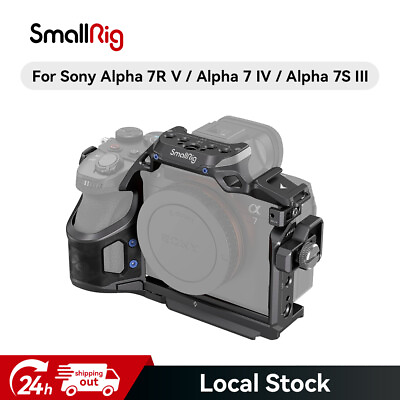 #ad SmallRig Camera Cage Kit w Cable Clamp for Sony Alpha 7R V A7 IV A7S III Camera $95.20