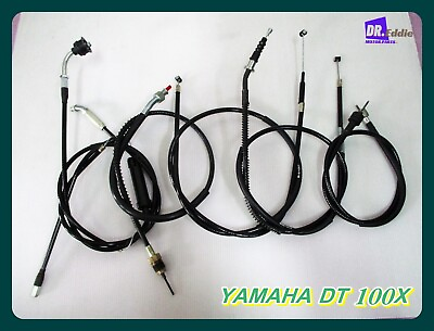 #ad Fit Yamaha DT100X Cable Complete Set 5Pcs. #BI4794# $52.30