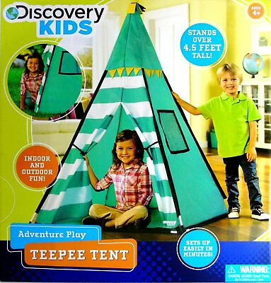 #ad Discovery Kids Adventure Play Teepee Tent $69.57