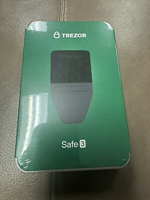#ad NEW Trezor Safe 3 Passphrase amp; Secure Crypto Hardware Wallet $70.00