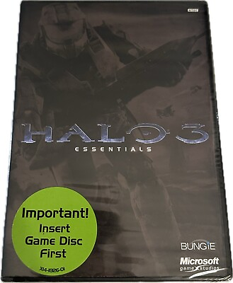 #ad Halo 3 Essentials Microsoft Xbox 360 DVD 2007 Brand New amp; Sealed $19.45