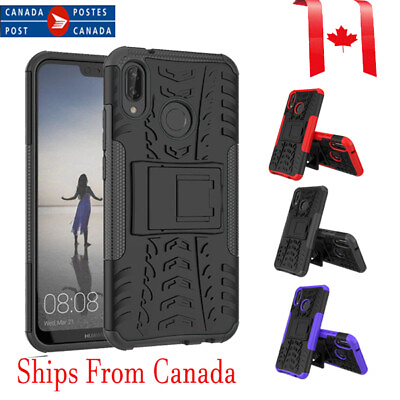 #ad For Huawei P20 P20 Lite P20 Pro Heavy Duty Tough Kickstand Shockproof Case Cover C $7.49