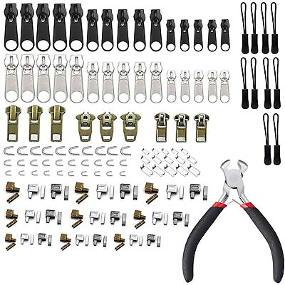 #ad Everything In One Pack Zipper Repair Kit Zipper Replacement Pack Zipper Fix In $25.89