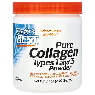 #ad Doctor#x27;s Best Collagen Types 1 amp; 3 Powder 7.1 oz 200 g Gluten Free Soy Free $15.57