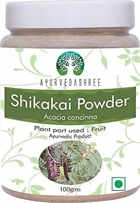 #ad AYURVEDASHREE Shikakai Powder 100 Gm $10.99
