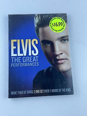 #ad Elvis The Great Performances 2 DVD Set Brand New Sealed $12.97