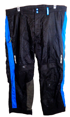 #ad SHIFT Motocross Motorcycle Pants 44 Black Blue Mens Advanced Racing Technology $29.69